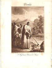 Load image into Gallery viewer, Giovanni Wenzel. Philippe Bigioli. Saint Odo of Cluny. Saint Gregory Thaumaturgus. Saint Frigidian. Saint Elizabeth of Hungary. Saint Felix of Valois. Presentation of Mary. Six aquatints. 1843.