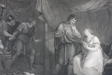 Load image into Gallery viewer, Angelica Kauffman, after. Shakespeare. Troilus and Cressida. Act V. Sc. II. Engraved by Luigi Schiavonetti. 1792.