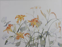 Load image into Gallery viewer, Susan Headley van Campen. Lilies And Hydrangea. Lithograph. 1984.