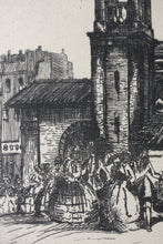 Load image into Gallery viewer, Sigmund Lee Wolffs. Old Charleston. Etching. Mid XX C.