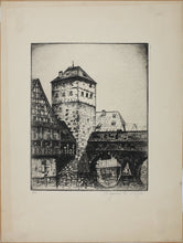 Load image into Gallery viewer, Sigmund Lee Wolffs. Nürnberg. Etching. Five variants. Mid XX C. Available in five variants.