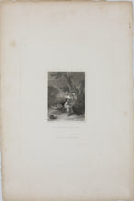 Load image into Gallery viewer, Robert Smirke, after. Shakespeare. King Henry the Fourth, part 1. Falstaff. Engraving by Charles Heath. 1825.