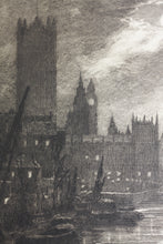 Load image into Gallery viewer, David Law. Westminster. Etching. 1884.