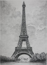 Load image into Gallery viewer, Luc. Paris. La tour Eiffel. Etching. XX C.