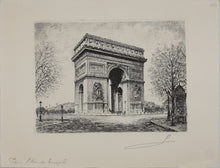 Load image into Gallery viewer, Luc. Paris. Arc de Triomphe. Etching. XX C.