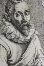 Load image into Gallery viewer, Andries Jacobsz Stock. Portrait of Gillis van Coninxloo (II). Engraving. 1610.