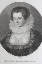 Load image into Gallery viewer, William Platt. Portrait Lady Frances Seymour. Engraving. 1800.