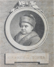 Load image into Gallery viewer, Heinrich Friedrich Füger, after. Johann Andreas von Segner. Engraving by Johann Friedrich Bause. 1774.