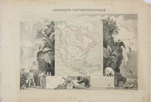 Load image into Gallery viewer, Victor Levasseur. Map of Amérique Septentrionale. 1850 - 1900.