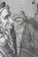 Load image into Gallery viewer, Hendrik Hondius (I). Pieter Bruegel. Engraving. 1610.