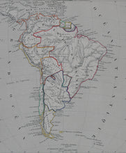 Load image into Gallery viewer, Victor Levasseur. Map of Amérique méridionale. 1850 - 1900.