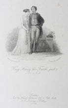 Load image into Gallery viewer, Robert Smirke, after. Shakespeare. King Henry the Fourth, part 1. Act 2. Sc.3. Engraving by Charles Heath. 1829.