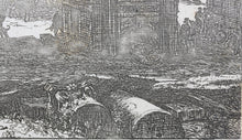 Load image into Gallery viewer, Claude Lorrain. Le Campo Vaccino (The Roman Forum). Etching. 1636.