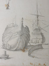 Load image into Gallery viewer, Stefano Della Bella. Studies of figures. Etching. Mid XVII C.