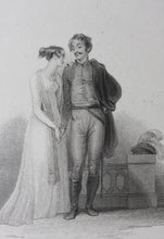 Load image into Gallery viewer, Robert Smirke, after. Shakespeare. King Henry the Fourth, part 1. Act 2. Sc.3. Engraving by Charles Heath. 1829.