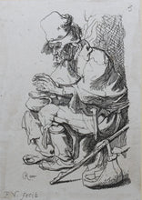 Load image into Gallery viewer, Rembrandt Harmensz van Rijn, after. Five etchings by Vivares, Claussin, and van Vliet. Etchings. XVII - XVIII C.
