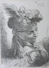 Load image into Gallery viewer, Giovanni Benedetto Castiglione. Four Small Oriental heads. Etchings. C.1645/50.