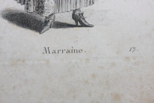 Load image into Gallery viewer, Johann Rudolf Huber, after. Marraine. Engraved by Johann Rudolf Schellenberg. Basel, 1798.