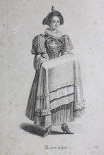 Load image into Gallery viewer, Johann Rudolf Huber, after. Marraine. Engraved by Johann Rudolf Schellenberg. Basel, 1798.