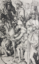 Load image into Gallery viewer, Martin Schongauer, after. Christ carrying the Cross. Photogravure after engraving. Late XIX C.