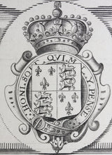 Load image into Gallery viewer, Robert White. Portrait of Elizabeth I, Queen of England. Engraving. 1681.
