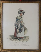 Load image into Gallery viewer, Carle Vernet, after. Marchande de Chiffons. Tinted lithograph. XIX Century.