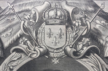 Load image into Gallery viewer, Anselm van Hulle, after. Portrait of Louis XIV. Engraving. C. 1697.