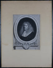 Load image into Gallery viewer, Antoine Masson. Portrait of Guillaume de Brisacier. Engraving after Nicolas Mignard. 1664.