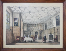 Load image into Gallery viewer, Joseph Nash, after. Old English Interiors. A pair of framed vintage prints. 19th century.