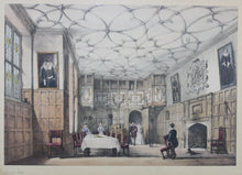 Load image into Gallery viewer, Joseph Nash, after. Old English Interiors. A pair of framed vintage prints. 19th century.