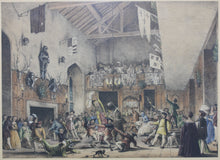 Load image into Gallery viewer, Joseph Nash, after. Old English Interiors. A pair of framed vintage prints. 19th century.