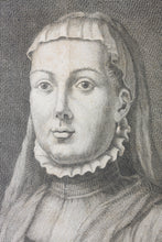 Load image into Gallery viewer, Giuseppe Zocchi, after. Portrait of: Laudomia Acciaiuoli. Engraving by Francesco Allegrini. 1750-1760 (circa).