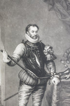 Load image into Gallery viewer, Hieronymus Wierix, after. Portrait of William the First, Prince of Orange. Etching and mezzotint by Charles Turner. 1814.