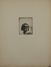 Load image into Gallery viewer, Gerald Leslie Brockhurst. Clytie. Etching. 1920