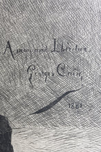 Load image into Gallery viewer, Georges Jules Auguste Cain, after. Portrait of Mr. Lhéritier. Etching by Léon Gaucherel. 1881.