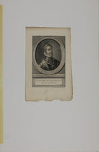 Load image into Gallery viewer, Jacob Houbraken. Portrait of Philips van Montmorency. Engraving. 1713-1780.