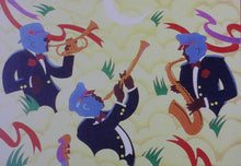 Load image into Gallery viewer, Stephen St. Germain. The Poster of the New Orleans Jazz & Heritage Festival. 1982. Reprint circa 2000.