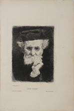 Load image into Gallery viewer, Léon Bonnat. Portrait of Leon Cogniet. Engraving. 1881.