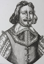 Load image into Gallery viewer, Richard Sawyer. Portrait of Ferdinando, 2nd Baron Fairfax. Engraving. 1800-1850.