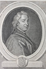 Load image into Gallery viewer, George Vertue. Portrait of Mr. John Dryden. Engraving. 1729.