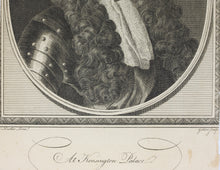 Load image into Gallery viewer, Sir Godfrey Kneller, after. Portrait of George Prince of Denmark. Engraving by Jabez Goldar. 1785.