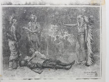 Load image into Gallery viewer, Henry Wolf. Three wood engravings on one sheet. Trial proofs. Late 19th to early 20th century.