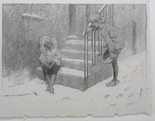 Load image into Gallery viewer, Henry Wolf. Three wood engravings on one sheet. Trial proofs. Late 19th to early 20th century.