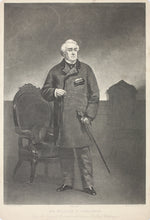 Load image into Gallery viewer, Charles Loring Elliott, after. Portrait of Mr. William W. Corcoran. Printed by Galerie Goupil & Cie. 1870th - 1880th.