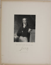 Load image into Gallery viewer, Sir Thomas Lawrence, after. Portrait of Charles Grey, Earl Grey. Engraving by John Cochran. 1844.