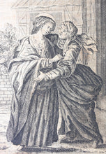 Load image into Gallery viewer, The Visitation. Engraving. Germany. XVIII C.