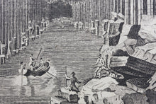 Load image into Gallery viewer, Thomas Major, after. Fingal's cave in Staffa. Etching. Late XVIII C.