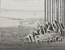 Load image into Gallery viewer, Thomas Major, after. Fingal's cave in Staffa. Etching. Late XVIII C.