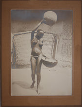 Load image into Gallery viewer, Eugène Brussaux. The African Venus. Silver gelatin print. 1906.