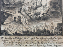 Load image into Gallery viewer, Archangel Michael. Engraving. Germany. XVIII C.
